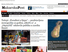 Tablet Screenshot of makarska-post.com